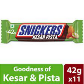 Snickers KESAR PISTA Bar 42g MRP60