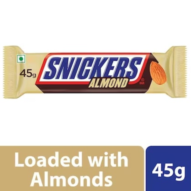 Snickers Almond  Bar 40g MRP60 Main Image