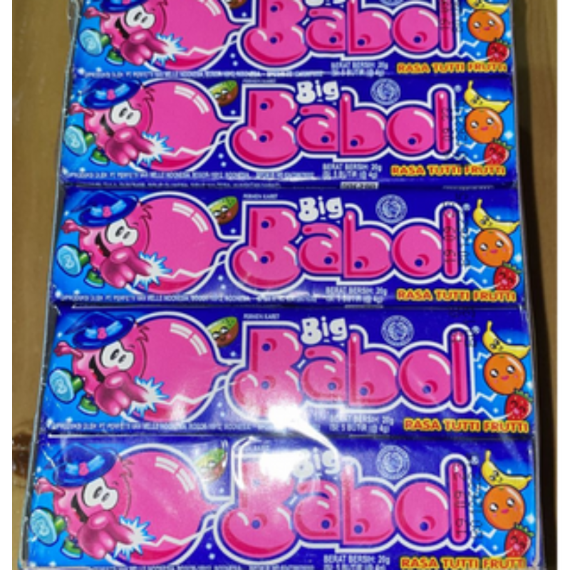 Big Babol Rasa Tutti Frutti, 20 Stick Main Image