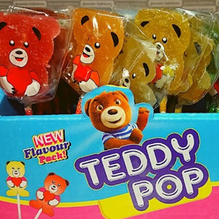 Teddy Pop 36pc MRP180 (cost you 3.75/pc)