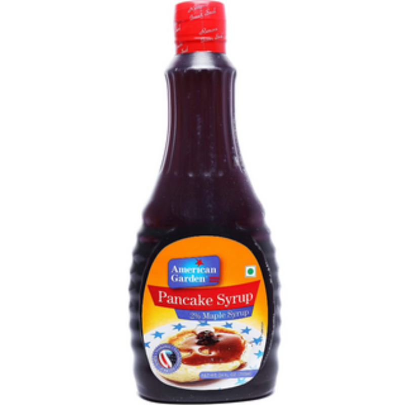 American Garden Pancake Syrup, Orange & Black, Large, 710 ml Main Image