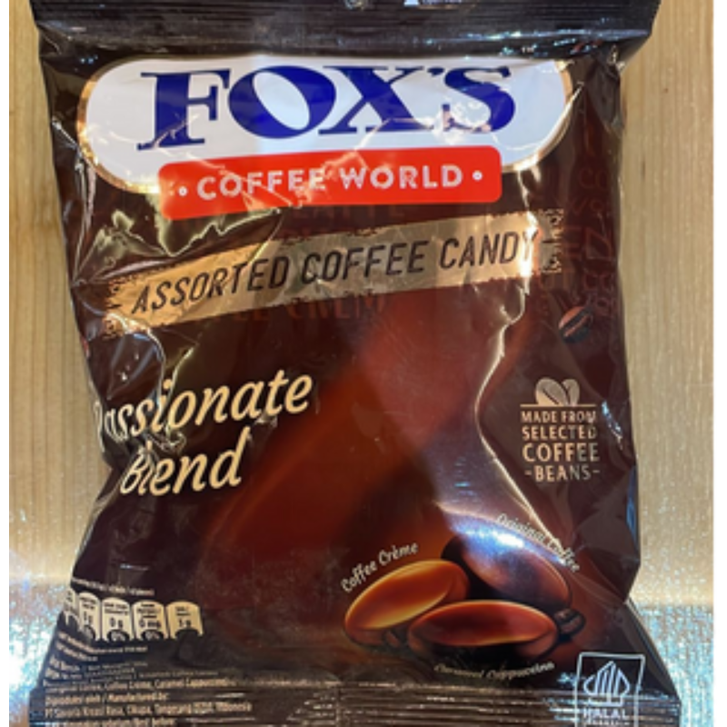 Fox's Crystal Clear Oval Candy COFFEESale80~(Imported) Main Image