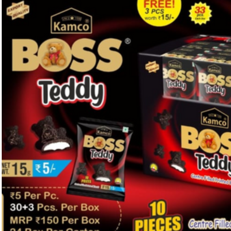 Kamco Boss Teddy Biscuit Main Image