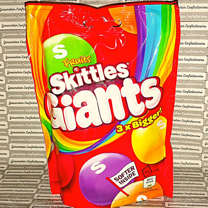 Skittles Giants Fruit Pouch 141g Sale200~(Imported) Main Image