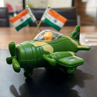 Green Army Plane