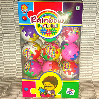 Rainbow Puzzle Ball 30pc MRP300