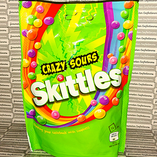 Skittles Carzy Sours Pouch 152g Sale200~(Imported)