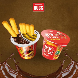 Hugs Chocolate dip and Biscuit Sticks (24pcs) MRP120 (Cost you 4/pc)