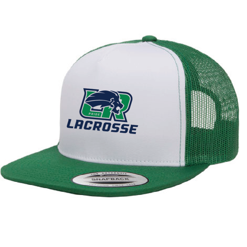 YP Classics Adult Trucker with White Front Panel Cap