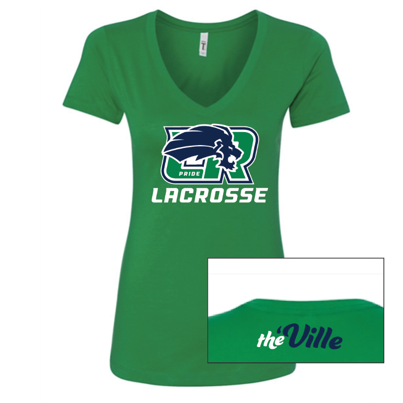 Next Level Apparel Ladies T-shirt -Green