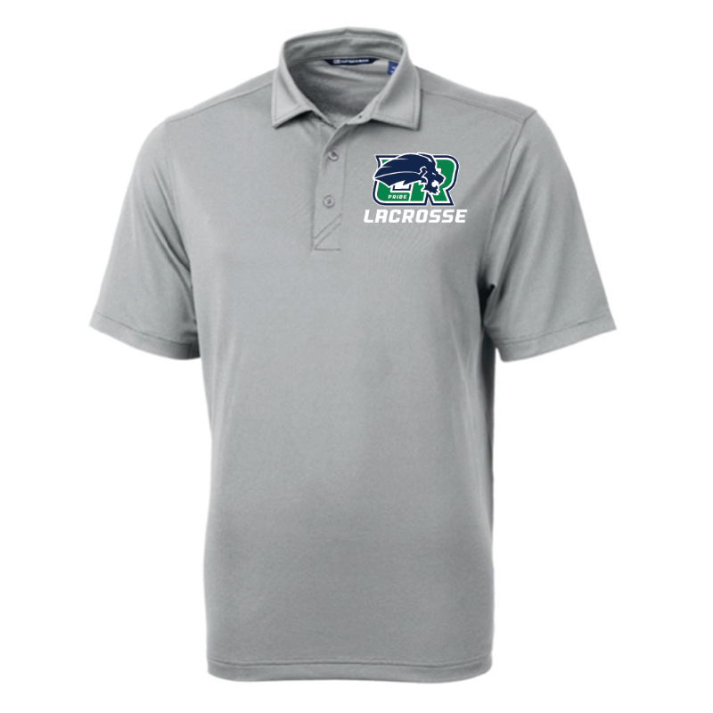 Cutter & Buck Virtue Eco Pique Recycled Mens Polo - Gray