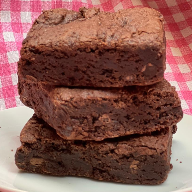 DR - Dark Chocolate Brownies 🅥 GF 3 Pak