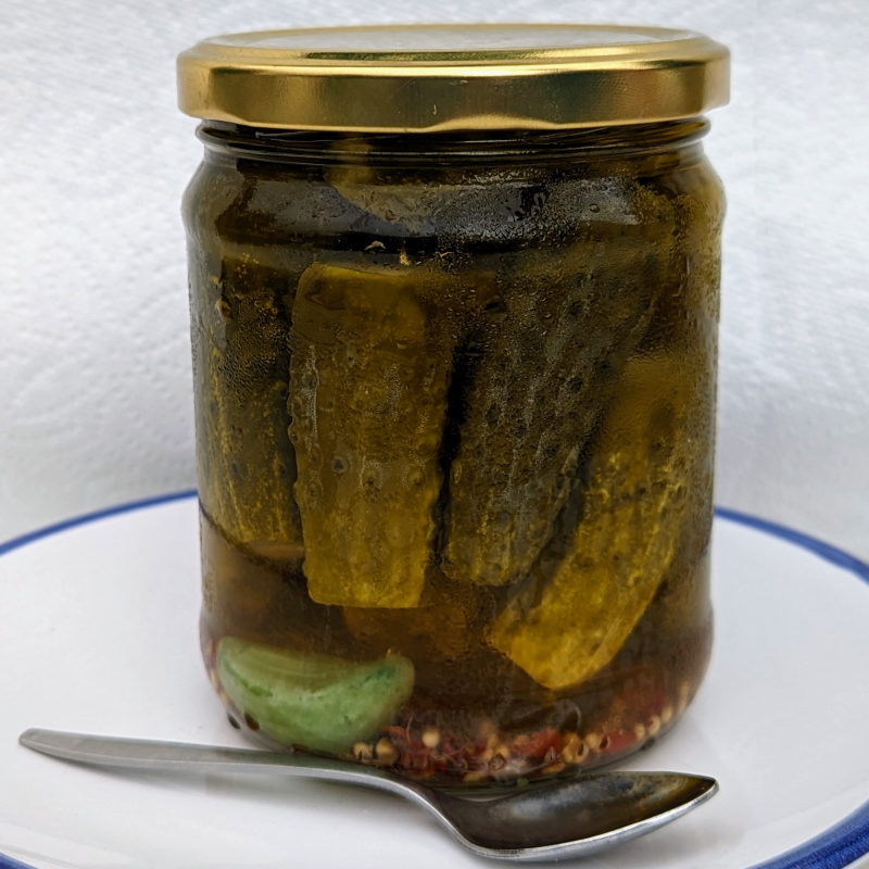 FC - Dill Pickles - Whole - 500 ml 🅥 Main Image