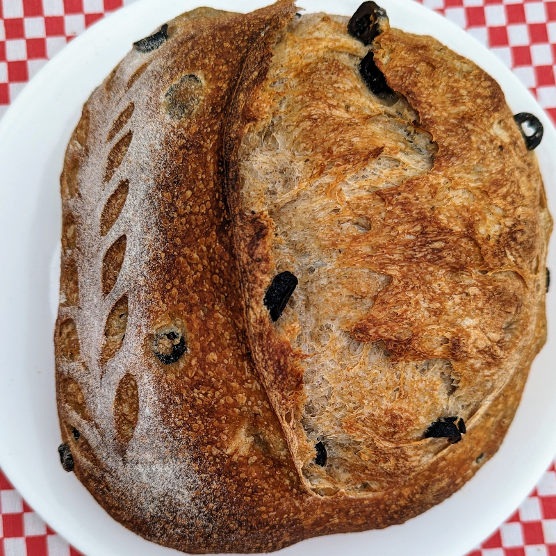 SD - Bread - Black Olives 🅥 Main Image