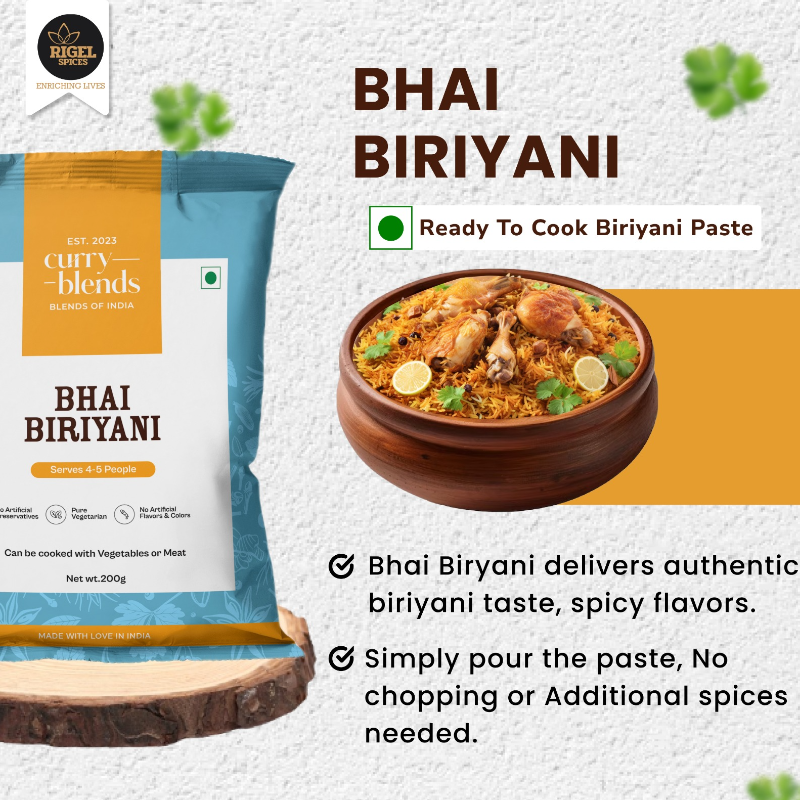Bhai Biriyani Paste - 200 gms