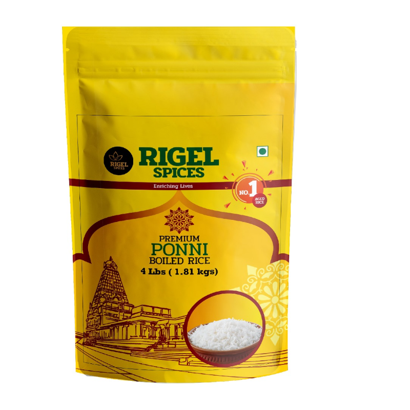 Ponni Boiled Rice - 4 Lbs