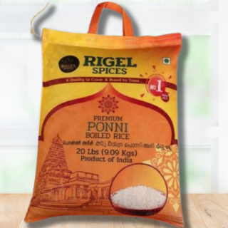 Ponni Boiled Rice - 20 Lbs