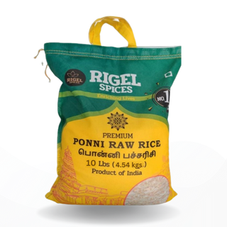 Ponni Raw Rice -10 Lbs