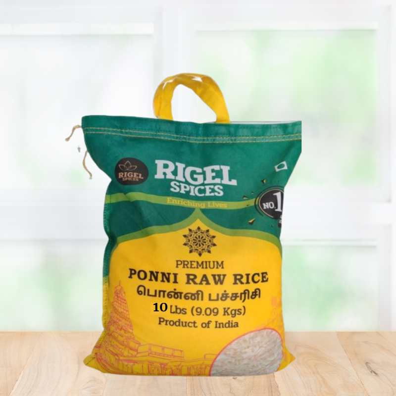 Ponni Raw Rice -10 Lbs