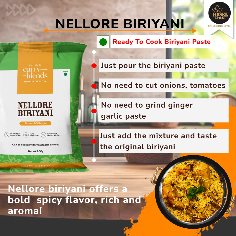 Nellore Biriyani Paste - 200 gms
