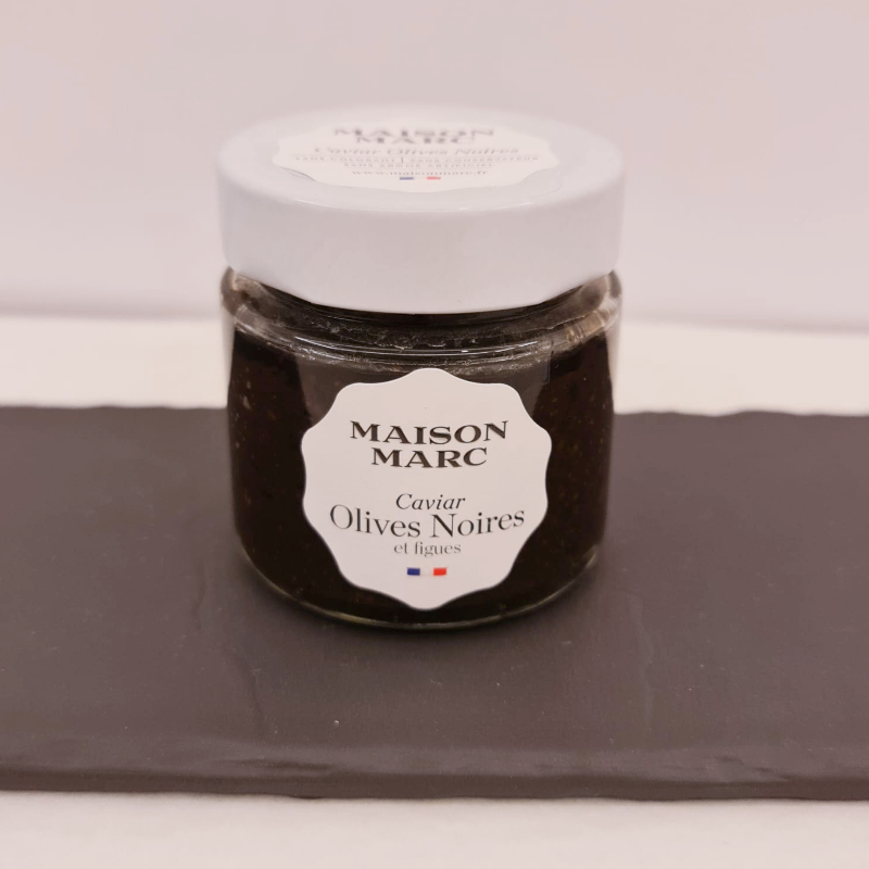 CAVIAR DE ACEITUNAS NEGRAS CON HIGOS 120G Main Image