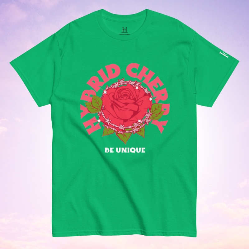 “Be Unique” T-Shirt (Irish Green)