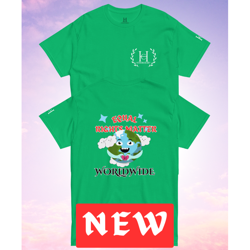 🚨NEW🚨 Equal Rights Matter "WORLDWIDE" Tee (IRISH GREEN)