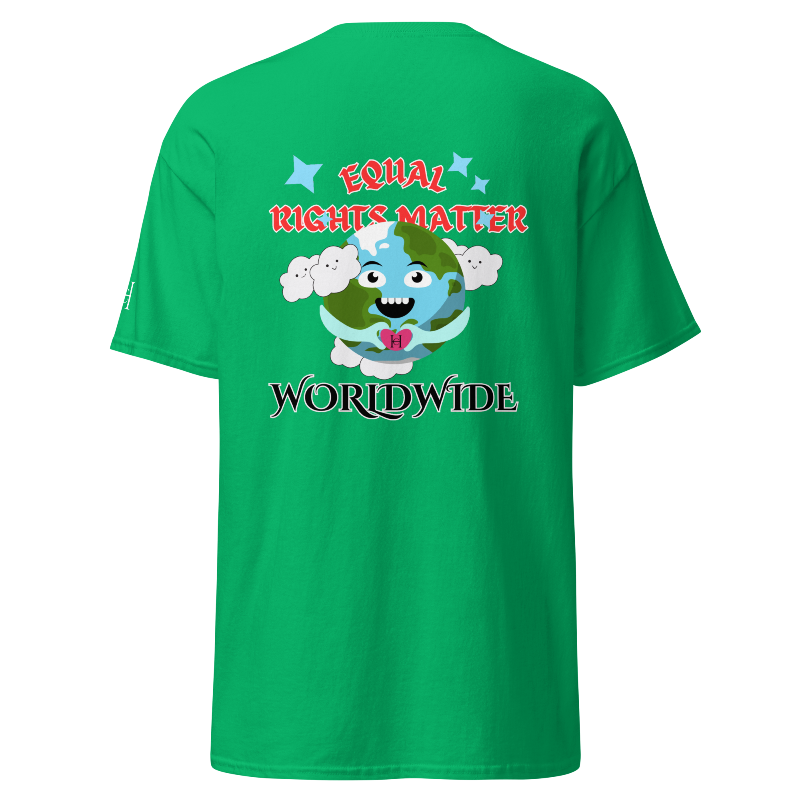 🚨NEW🚨 Equal Rights Matter "WORLDWIDE" Tee (IRISH GREEN)