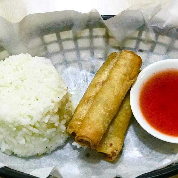 Lumpia Shanghai Rice