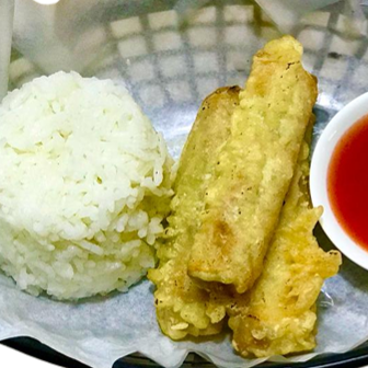 Vegetable Lumpia Rice