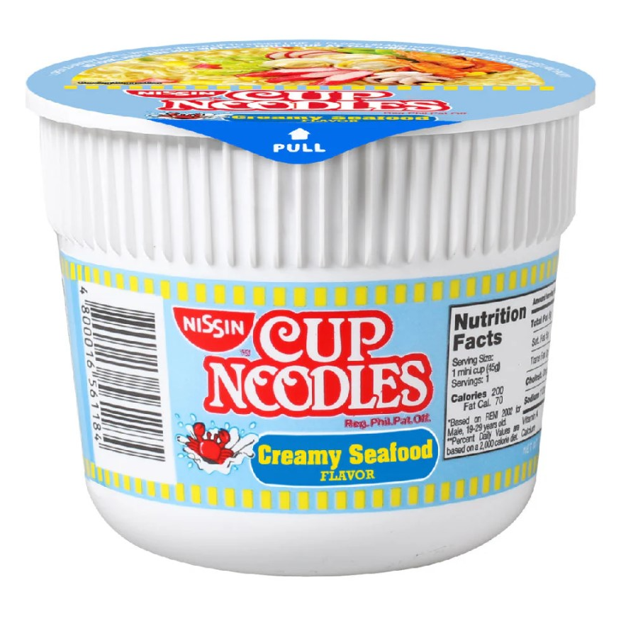 Nissin Cup Noodles Creamy Seafood (Small)