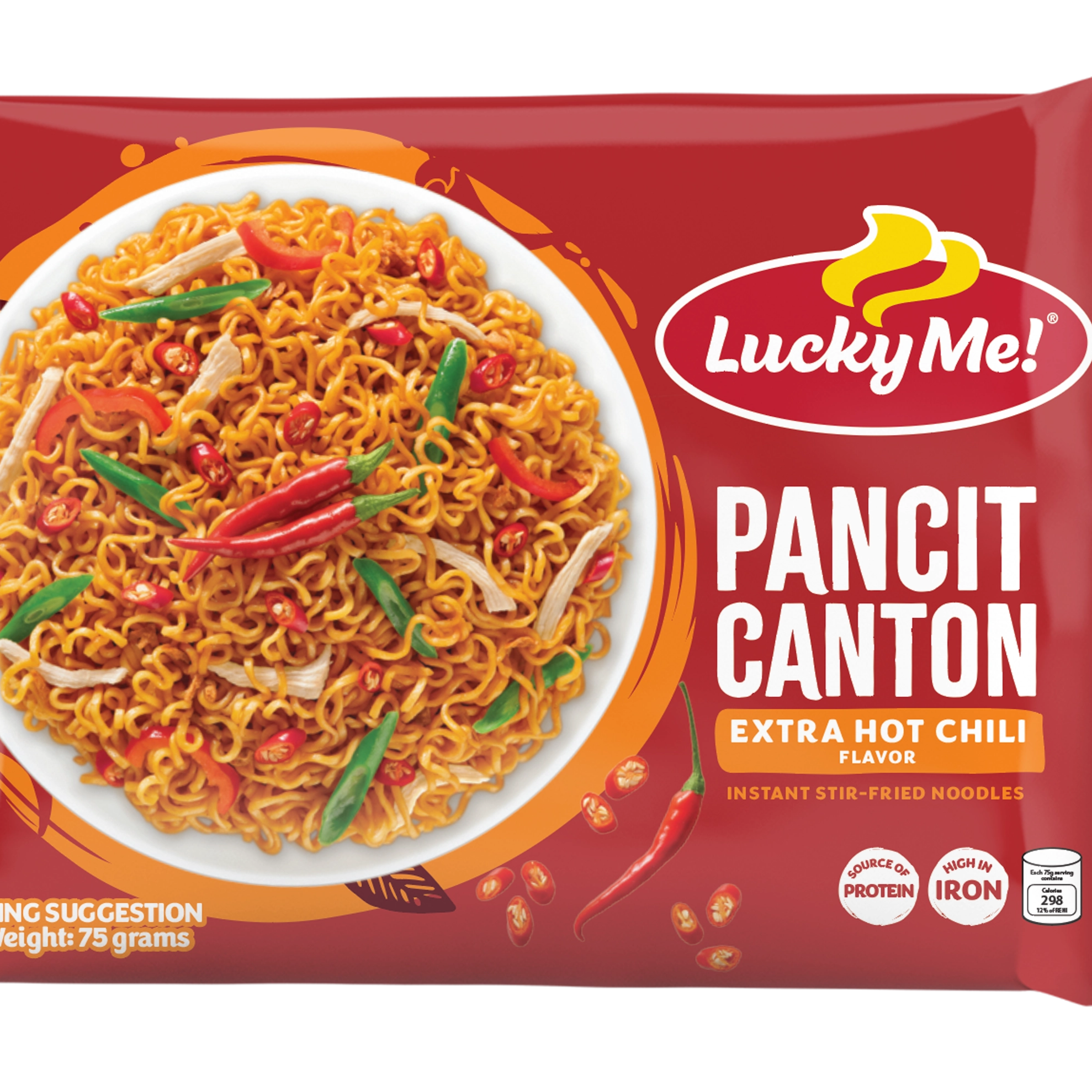 Lucky Mee Pancit Canton Extra Hot