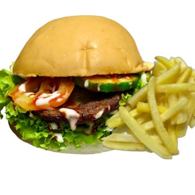 Eatzy Burger w/ Fries