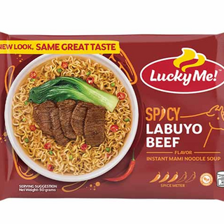 Lucky Mee Pancit Beef Noodles- Spicy