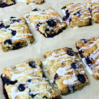 Gluten Free Lemon Blueberry Scones 4 pk