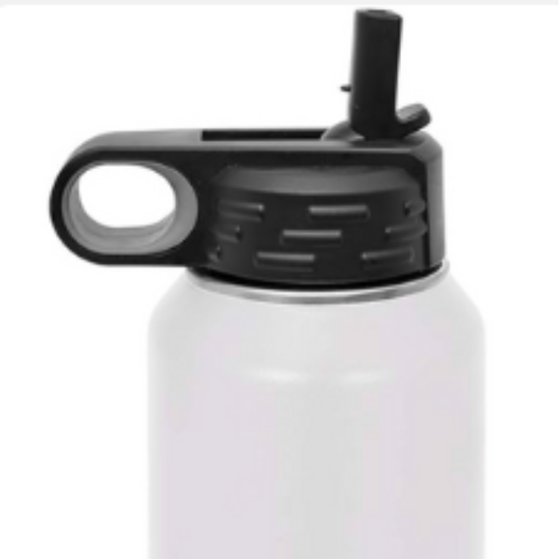 White 20 oz Easton Rambler (color choices: red, black, white)