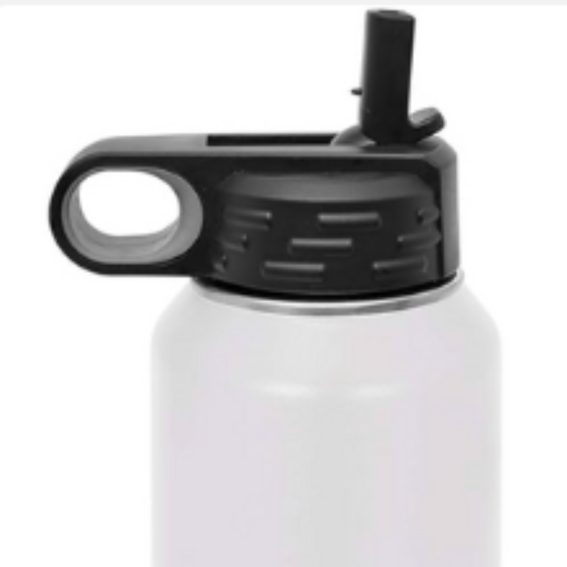 White 32 oz Easton Rambler (color choices: red, black, white)