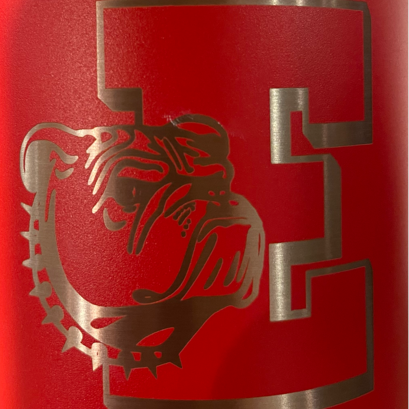 Red 40 oz Easton Rambler (color choices: red, black, white)