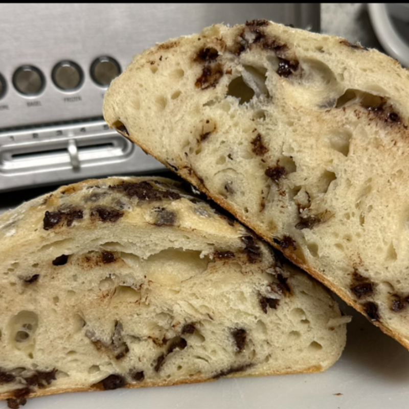 Chocolate Chip Sourdough Boule Main Image