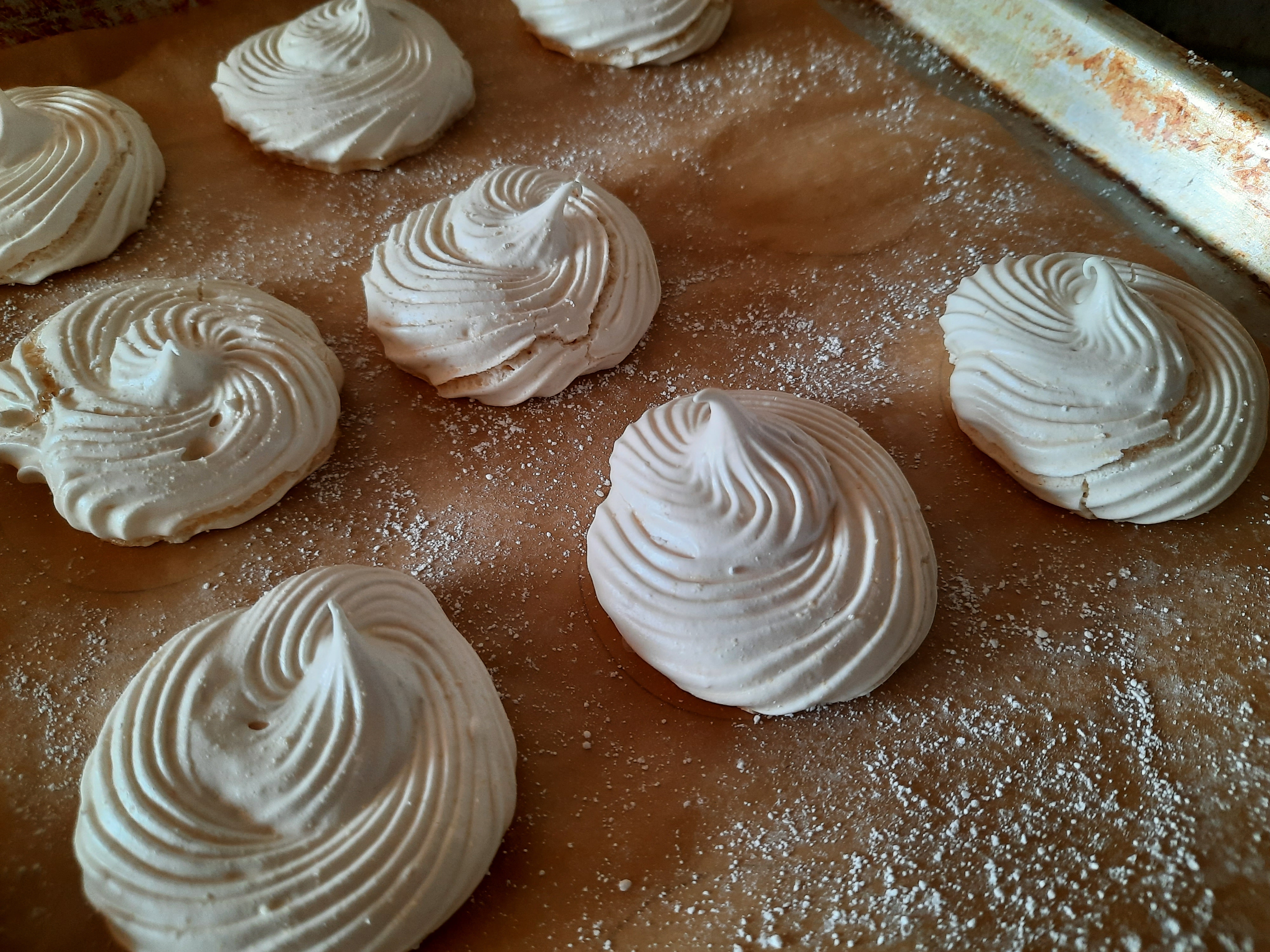 Vanilla French Meringues