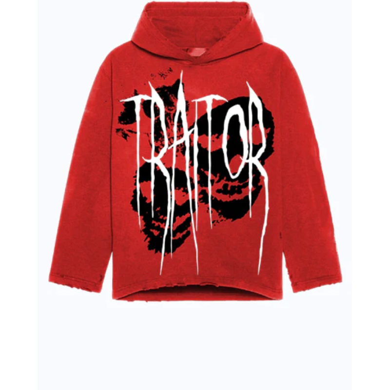 Red Traitor Hoodie Main Image