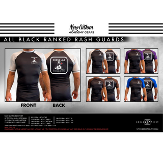 ADULT Short Sleeve RANKED Rashguard
