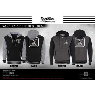 Varsity Zip-up Hoodie