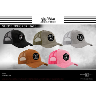 Suede Trucker Hat