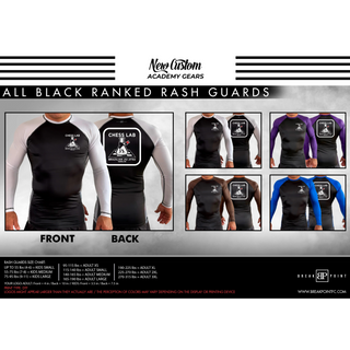 ADULT Long Sleeve RANKED Rashguard
