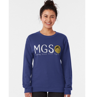 MGSO Blue Crewneck