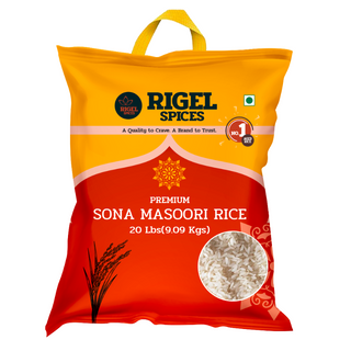 Sona Masoori Rice (20LB)