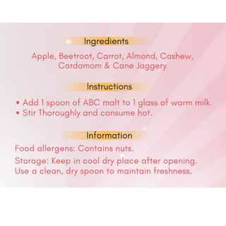 Apple Beetroot Carrot (ABC) Health Mix - (100g)