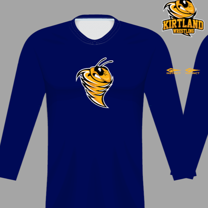 Kirtland Hornet Navy Long Sleeve
