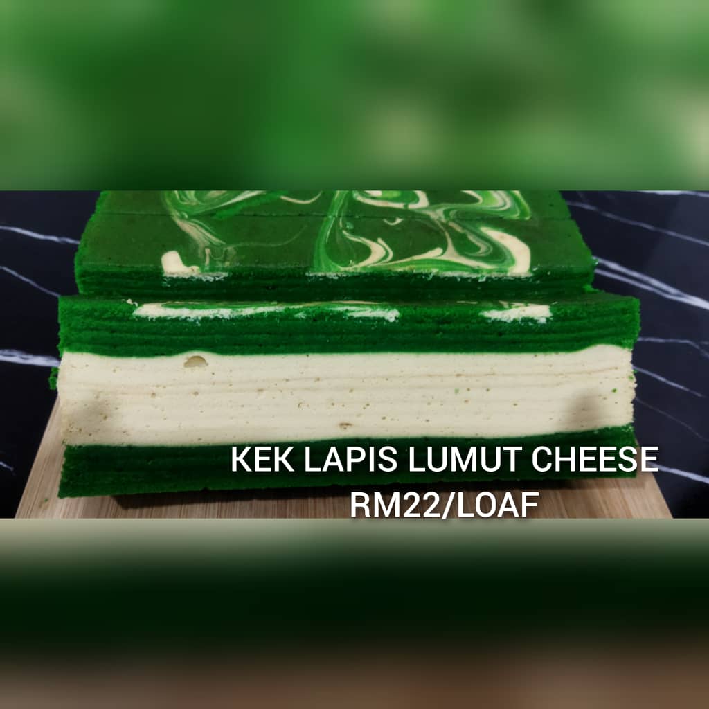 KEK LAPIS LUMUT CHEESE Main Image